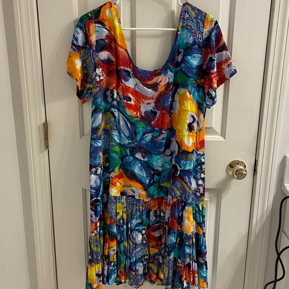 Jams World Hattie Watercolor Dress - Picture 2 of 16